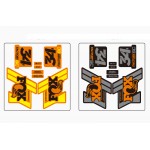 Mountain Bicycle Fork Decal Stickers for FOX Factory 34 boost step-cast 2